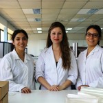 5. EQUIPO DEL PROYECTO, De izq. a derecha. Carolina González Bravo, Natalia Ríos Martínez y Katerina Arias Ferrada.